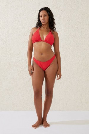 Abajo De Bikini Cotton On High Side Brazilian Seam Mujer Rojas | clo62SmNDAB