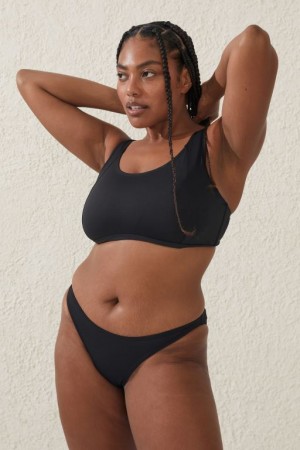 Arriba De Bikini Cotton On Scoop Neck D+ Mujer Negras | MXhIsYS5xKA