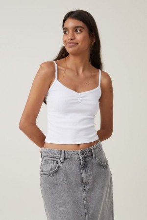 Cami Cotton On 90 S Tiras Mujer Blancas | 5relXReclNJ