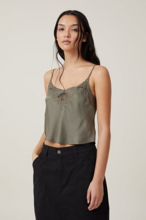 Cami Cotton On Willa Satin Mujer Woodland | jrUcjCwyul7