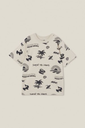 Camiseta Cotton On Jono Corta Sleeve Print Niño Rainy | Dew7wsMWDgz