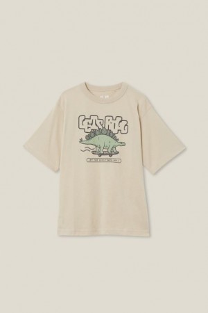 Camiseta Cotton On Jono Corta Sleeve Print Niño Rainy | Xqf9Y47xtnU