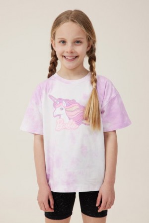 Camiseta Cotton On License Drop Shoulder Corta Sleeve Niña Moradas | tkEZFfadNlg