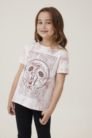 Camiseta Cotton On Pippy Corta Sleeve Niña Marshmallow | oG65vnpmJfO