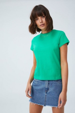 Camiseta Cotton On The 91 Mujer Verde Claro | eVfdvh6hvE7