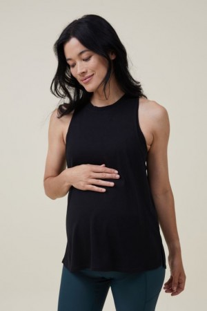 Camiseta Tirantes Cotton On Maternity V2 Mujer Negras | fgoPSl8zIJ5