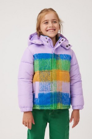 Chaquetas Cotton On Charlotte Puffer Niña Moradas | BtTqZeT2VmJ