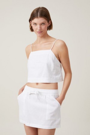 Falda Cotton On Haven Mini Mujer Blancas | fXSSLotmgbt