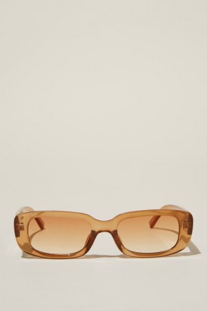 Gafas de Sol Cotton On Abby Rectangle Mujer Vintage | 2RFUqDtcdlD