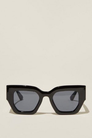 Gafas de Sol Cotton On Aubrey Oversized Mujer Negras | WyDAbGjpGdR