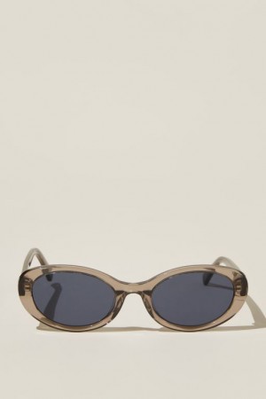 Gafas de Sol Cotton On Carter Oval Mujer Gris | BYYKV4AhTpl