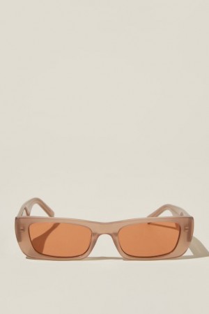 Gafas de Sol Cotton On Perry Square Mujer Marrones | SYLpbbCWBe1