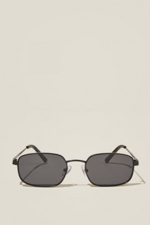 Gafas de Sol Cotton On Taylor Metal Mujer Negras Negras | iK2icYIsg84