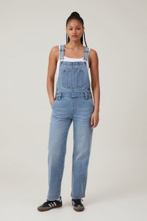 Jeans Cotton On Denim Overall Mujer Azules | FZyu3ktGPiH