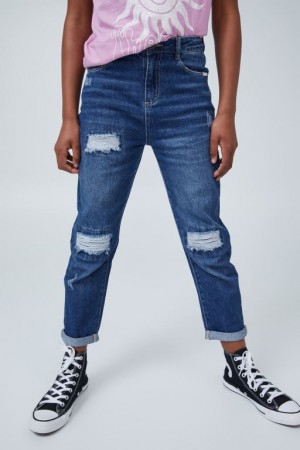 Jeans Cotton On Ivy Mom Niña Azules | WNsFNDDArII