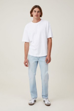 Jeans Cotton On Slim Directo Hombre Blancas Azules | ffbrzqijXir