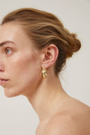 Joyería Cotton On Large Hoop Earring Mujer Doradas | uo4uoQF9Hrf