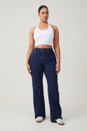 Pantalon Cotton On Curvy Stretch Bootcut Flare Jean Mujer Azules | xThmzQpWPFl