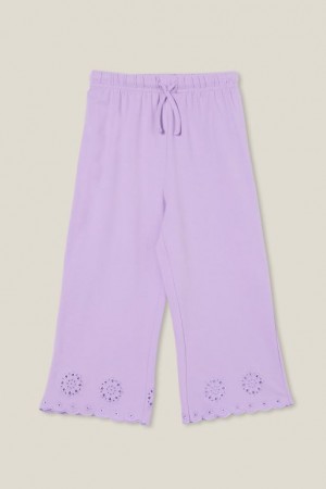 Pantalon Cotton On Piper Broderie Niña Moradas | seK0uCJpKfS