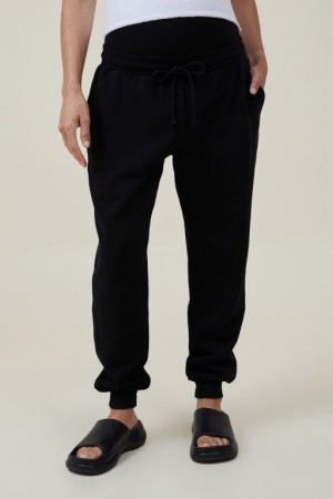 Ropa de Premamá Cotton On Classic Trackpant Mujer Negras | g90YDE1LOdP