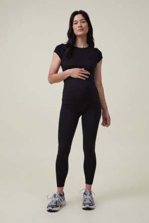 Ropa de Premamá Cotton On Core Tight Over Belly Mujer Negras | lOA7oQuLD9x