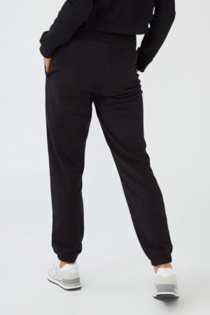 Ropa de Premamá Cotton On Plush Gym Pista Pant Mujer Negras | xJxFKVYX63P