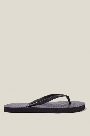 Sandalias Cotton On The Rubi Flip Flop Mujer Negras | VeMI56FKQaf