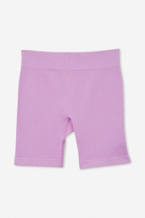 Short Cotton On Ida Seamfree Bike Niña Lavanda | OzRcZjc9K0s