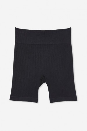 Short Cotton On Ida Seamfree Bike Niña Negras | MNuvokUcf45