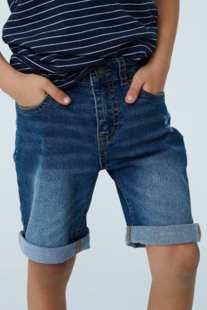 Short Cotton On Slim Fit Niño Azules Oscuro | 04zAdf4aqZ8