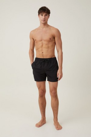 Short Cotton On Stretch Swim Hombre Negras | 2ZJA5JfpSBI