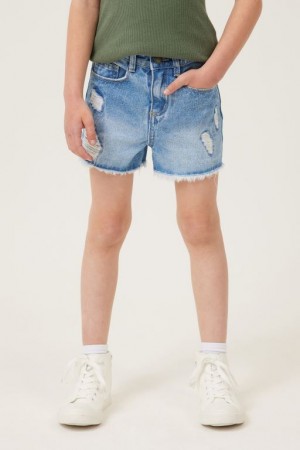 Short Cotton On Sunny Denim Niña Azules | dHBEqMvKneV