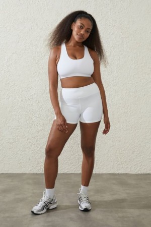 Short Cotton On Ultra Luxe Pocket Shortie Mujer Blancas | dms7iWsL5Np