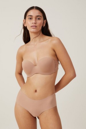 Sujetadores Cotton On Everyday Contour Strapless Mujer Maple | zDKYHyVZpcG