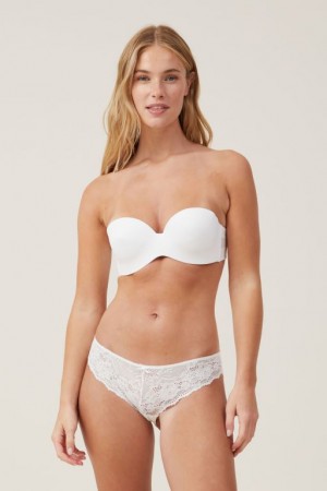 Sujetadores Cotton On Everyday Contour Strapless Mujer Creme | QZijOsXMOR0