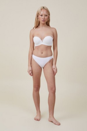 Sujetadores Cotton On Everyday Encaje Strapless Push Up 2 Mujer Creme | JEpwobHEJXd