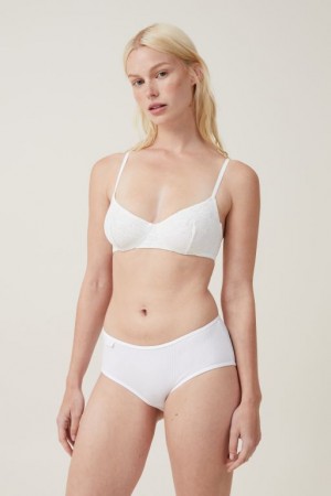 Sujetadores Cotton On Everyday Encaje Underwire Mujer Creme | Jv9rGPJh70r