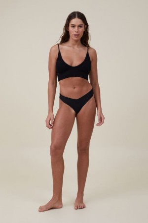 Tanga Cotton On The Invisible Brief Mujer Negras | ye7rFd084aj