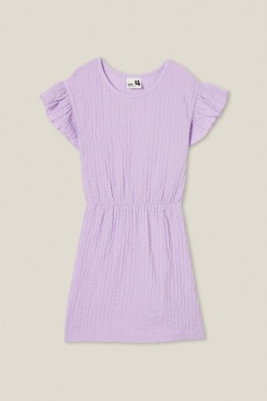 Vestido Cotton On Sonia Corta Sleeve Niña Moradas | RZkJNBkUpCx