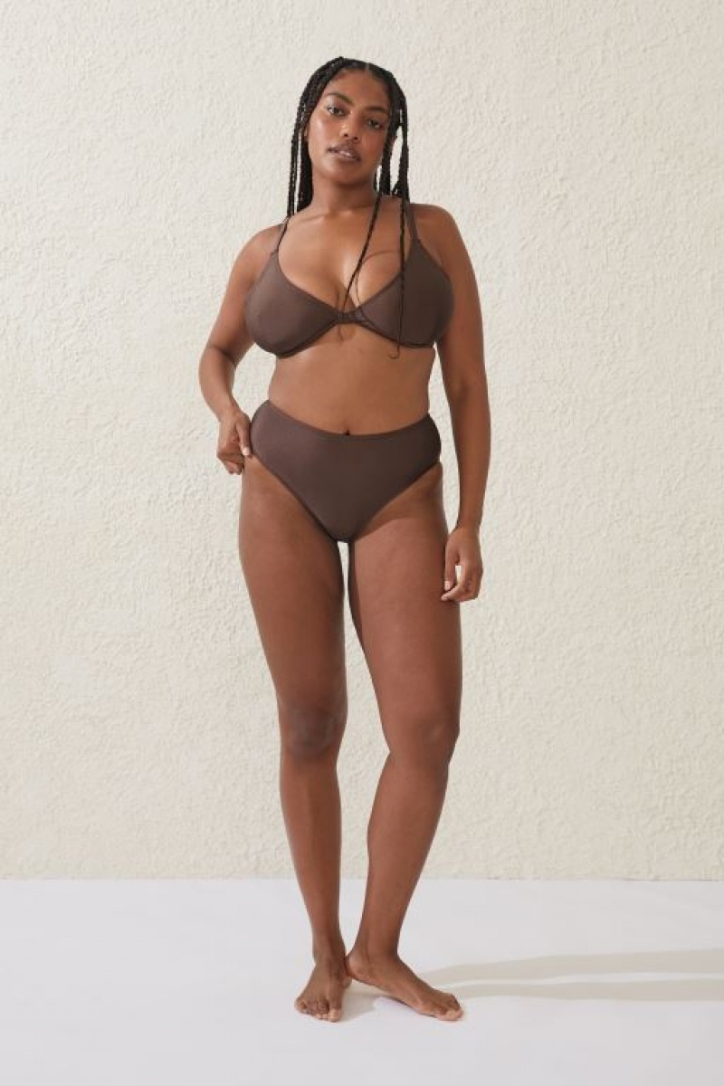 Abajo De Bikini Cotton On Highwaisted Full Mujer Brownie | PHPhIkBp6Sf