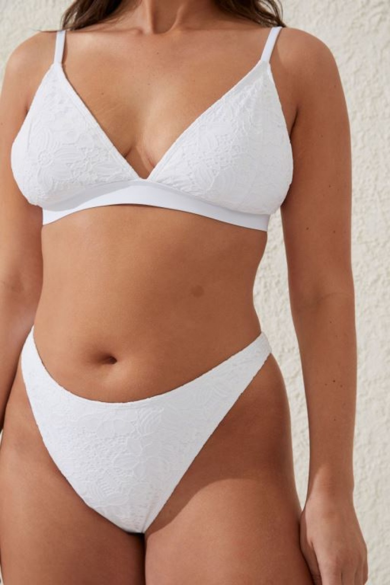 Abajo De Bikini Cotton On Refined High Side Brazilian Mujer Creme | 7qCuSVE4xTj