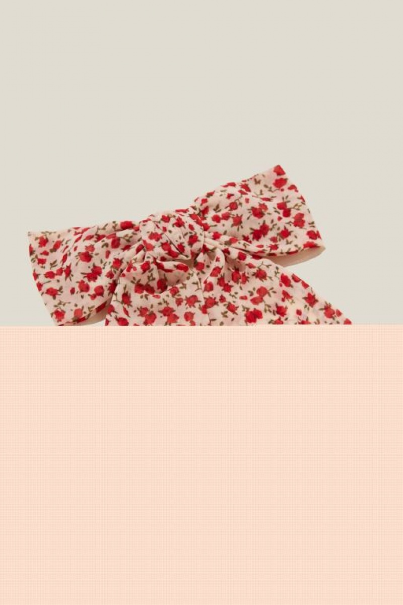 Accesorios Para El Cabello Cotton On Heidi Hair Bow Mujer Creme Rojas | tZcvMaZmcT1