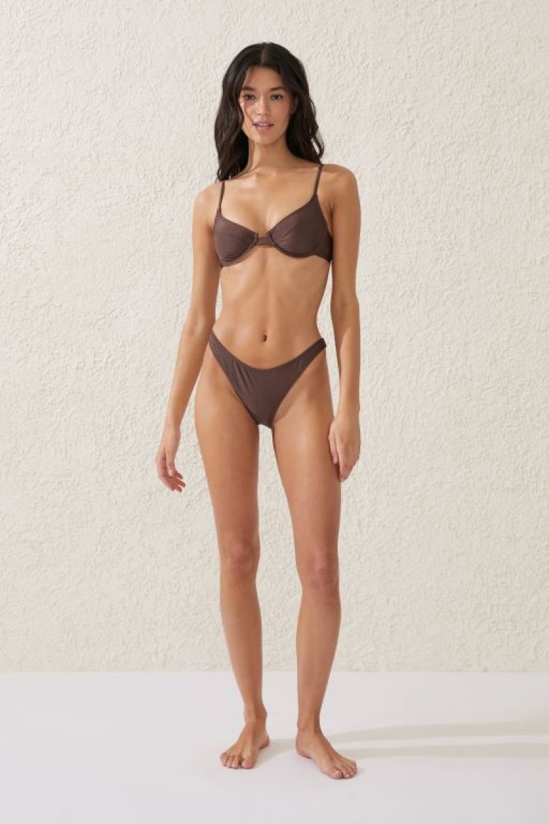 Arriba De Bikini Cotton On Balconette Bra Mujer Brownie | vaQsrsiHggV