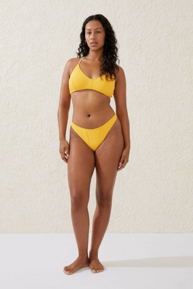 Arriba De Bikini Cotton On Scoop Tri Mujer Lemoncello | PeROqbrCeqm