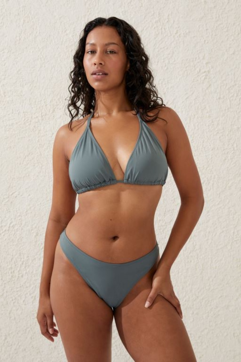 Arriba De Bikini Cotton On Slider Triangle Mujer Kaki | sE9nY0M8aFB