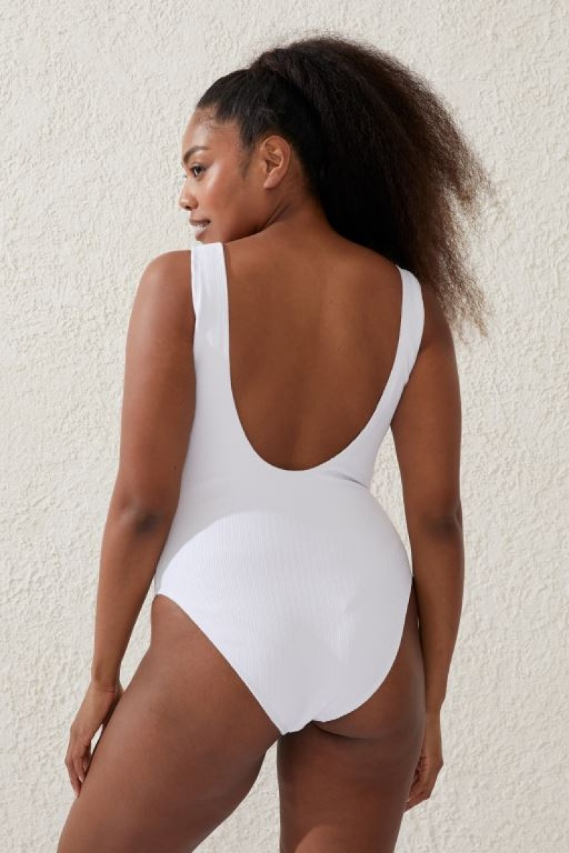 Body Cotton On Scoop Back One Piece Cheeky Mujer Blancas | cRaIVF9H4aq