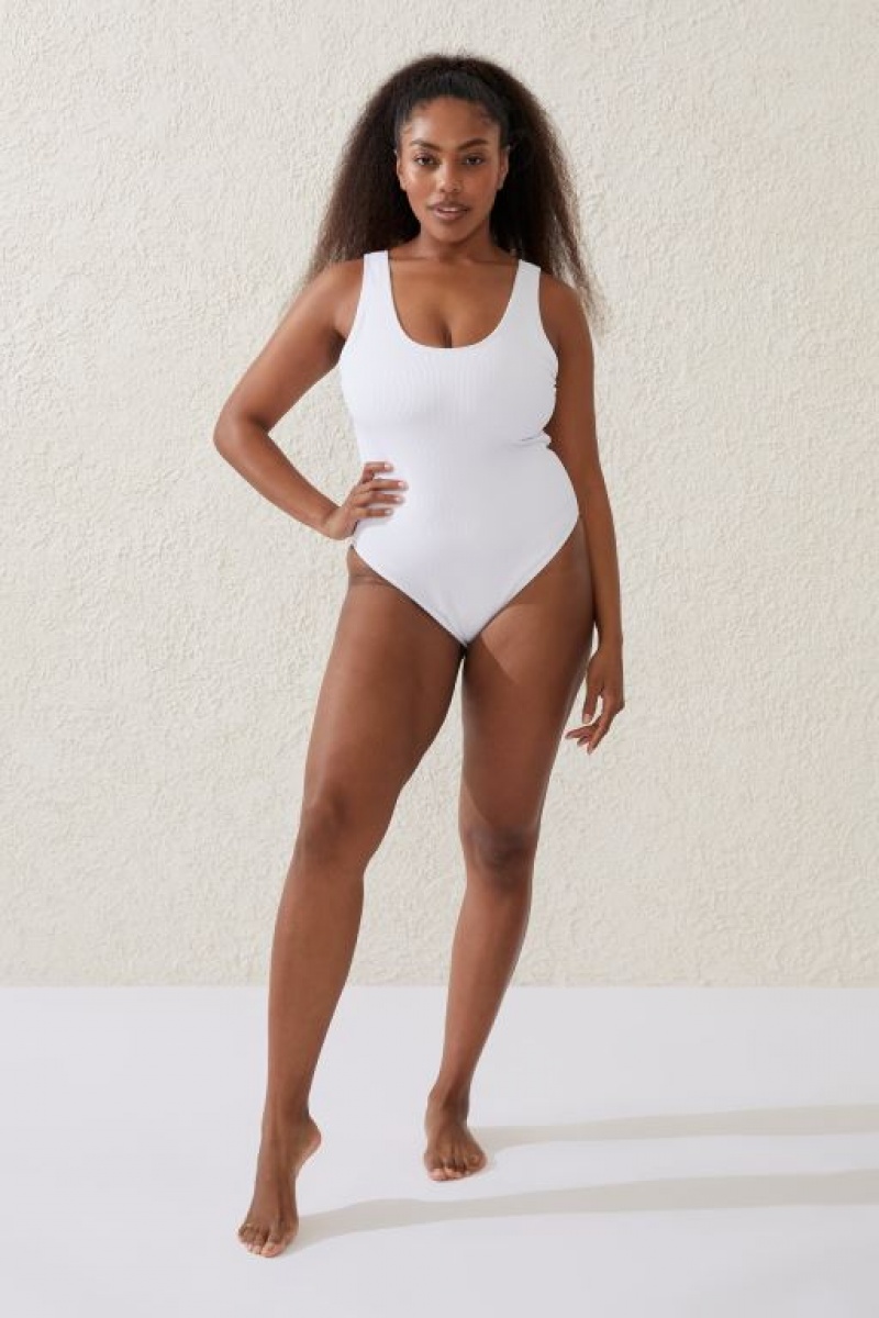 Body Cotton On Scoop Back One Piece Cheeky Mujer Blancas | cRaIVF9H4aq