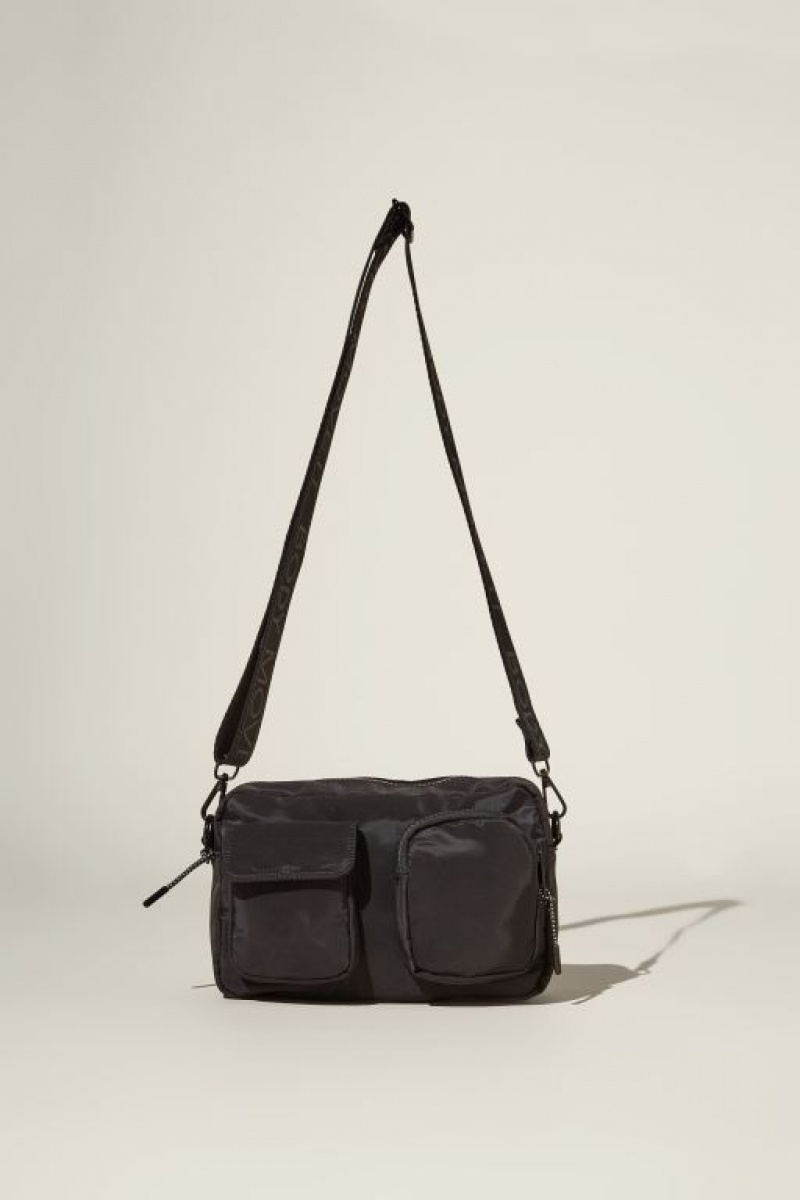 Bolsas Cotton On Active Crossbody Mujer Negras | UQlyUDIN6bC