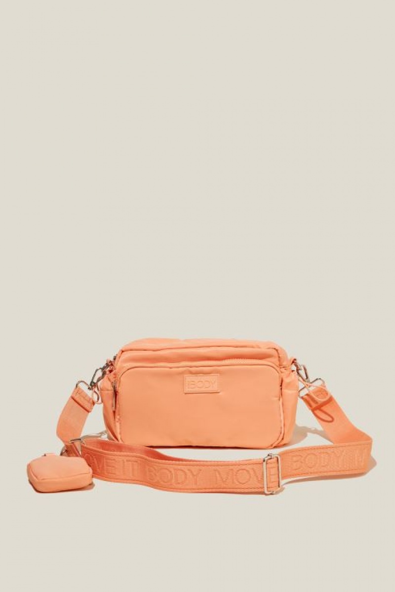 Bolsas Cotton On Active Essentials Crossbody Mujer Peachy | 2qNFsEF60HE