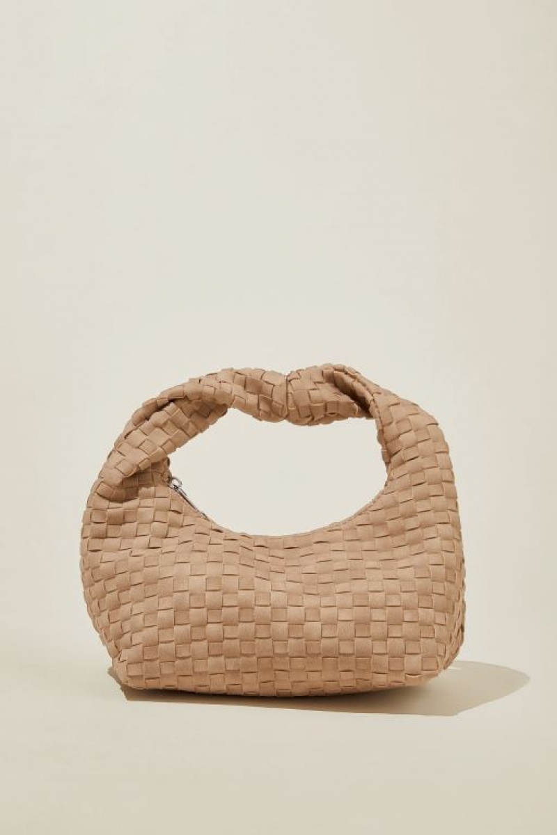 Bolsas Cotton On Goldie Mini Handle Mujer Marrones Claro | 35X3TzbWqJ5